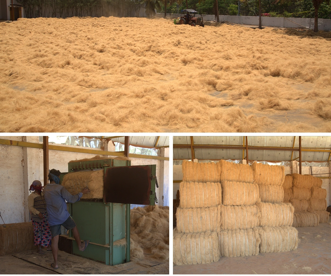 Coco Coir Fiber Manufacturer India
